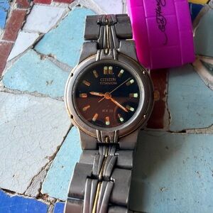 Citizen Titanium women’s Watch - Black and Silver